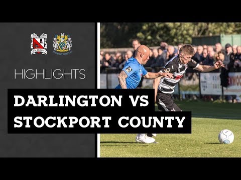 Darlington 0-1 Stockport County - Vanarama National League North - 2018/19