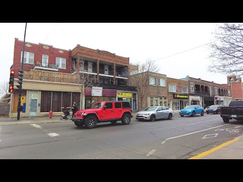 Walking in Verdun Neighborhood in Montreal, Canada 2022