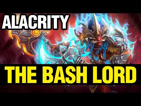 THE BASH LORD - Alacrity Plays Troll Warlord - Dota 2