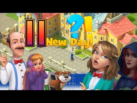 GardenScapes GamePlay, New Day New Area, Constraction Of Villa Garden (Part 11)