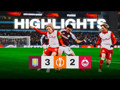 Aus trotz Führung: Aston Villa 3-2 Salzburg | Highlights | Europa League