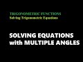 Trigonometric Equations Part4 Compound Angles Multiple Angles