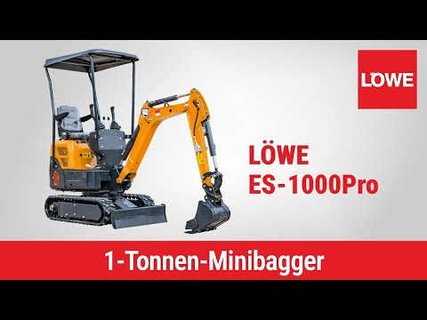 Minibagger LÖWE ES-1000Pro