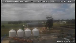 27 September 2025 - East Facing WeatherCam Timelapse