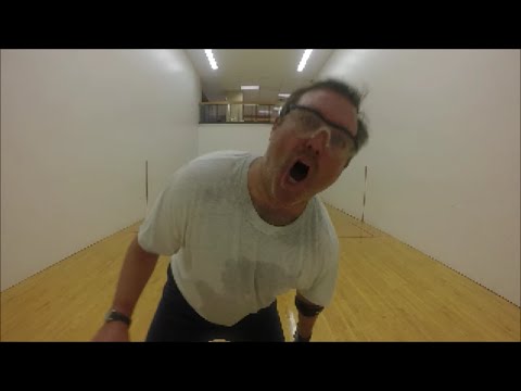 Middle Aged Racquetball