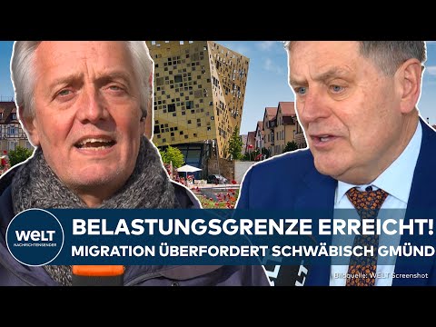 Video Thumbnail: GESPALTENES DEUTSCHLAND: Schwäbisch Gmünd am Limit – Oberbürgermeister fordert Migrationspause!