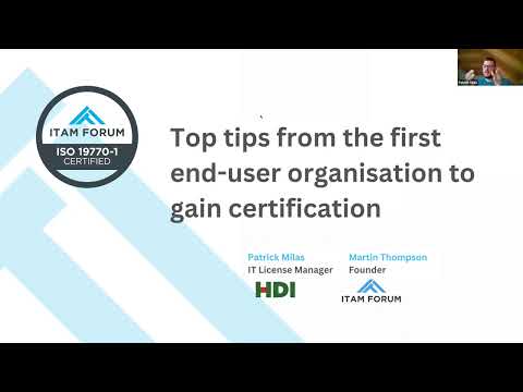 Top Tips for Achieving  ISO/IEC 19770-1 Certification
