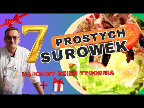 7 Surówek do Obiadu na Każdy Dzień Tygodnia.Zdrowe i Smaczne Przepisy.