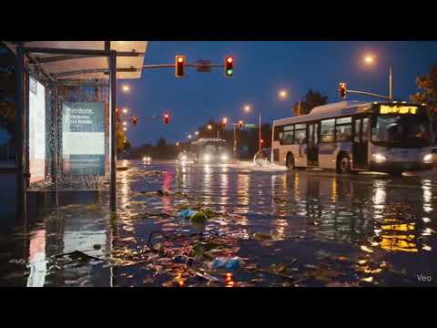 "Massive Floods Hit Faro, Portugal 🌊 Streets Turn Into Rivers!"