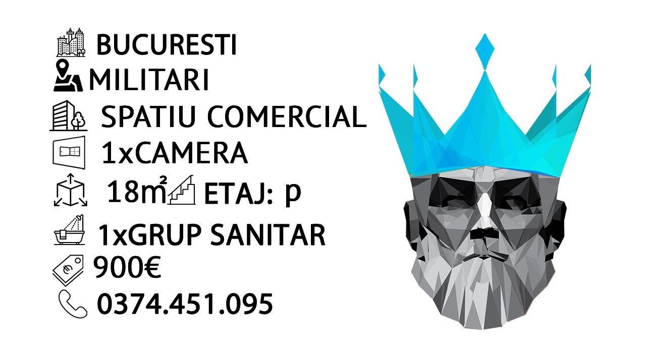Tur video Spatiu comercial | 18mp | Stradal |Trifazic | Pretabil Fast-Food | Militari