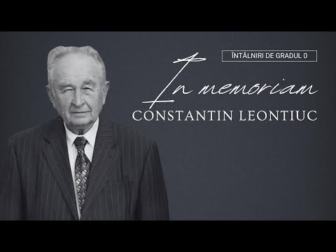 Constantin Leontiuc | Întâlniri de gradul 0