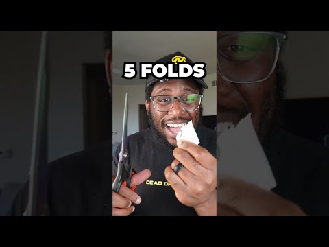 Cutting Paper with 7 Crazy Tools! ✂️🗡️📏 From Scissors to a Katana