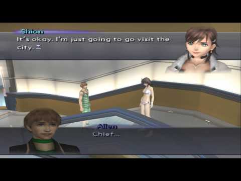 Xenosaga III HD Cutscene 128 - Head Out into the City (Elsa) - JAPANESE - SWIMSUIT MODE
