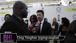 Greg Vaughan at NAACP Awards 2017