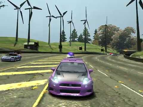 nfs mw black edition polis tak RILEK