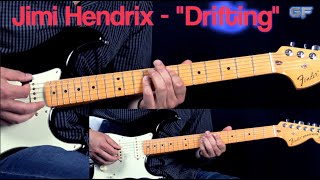 Jimi Hendrix - &quot;Drifting&quot; - Blues/Rock Guitar Lesson (w/Tabs)