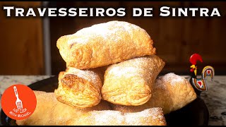 Travesseiro de Sintra Portugal (puff pastry with an almond and sweet egg filling)
