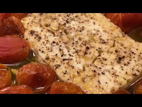 VIRAL TICTOK BAKED FETA PASTA | ASMR #HUNGRYBELLYEATGOOD