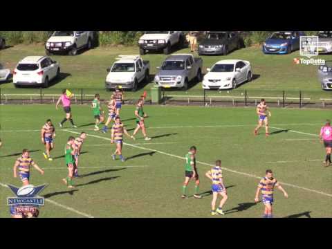 2016 Newcastle RL Minor Semi Final 1st Grade Highlights - Western Suburbs Rosellas v Lakes United