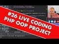 Live PHP Coding Stream 26 Creating OOP Course For FreeCodeCamp Hydrating Invoice Data