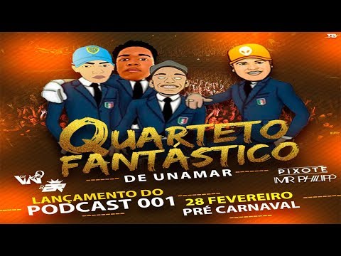PODCAST 001 QUARTETO DE UNAMAR [ OS FAIXA PRETA DE UNAMAR ] 2K19
