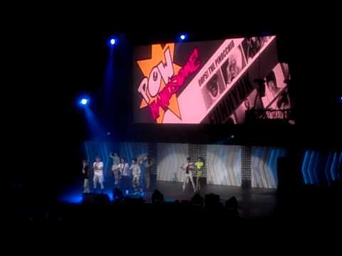 SuJu ft. Fx Oops SM Town Honda Center 2012