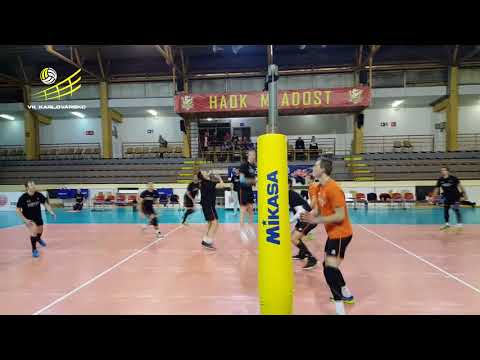 Trénink v Záhřebu - VK ČEZ Karlovarsko