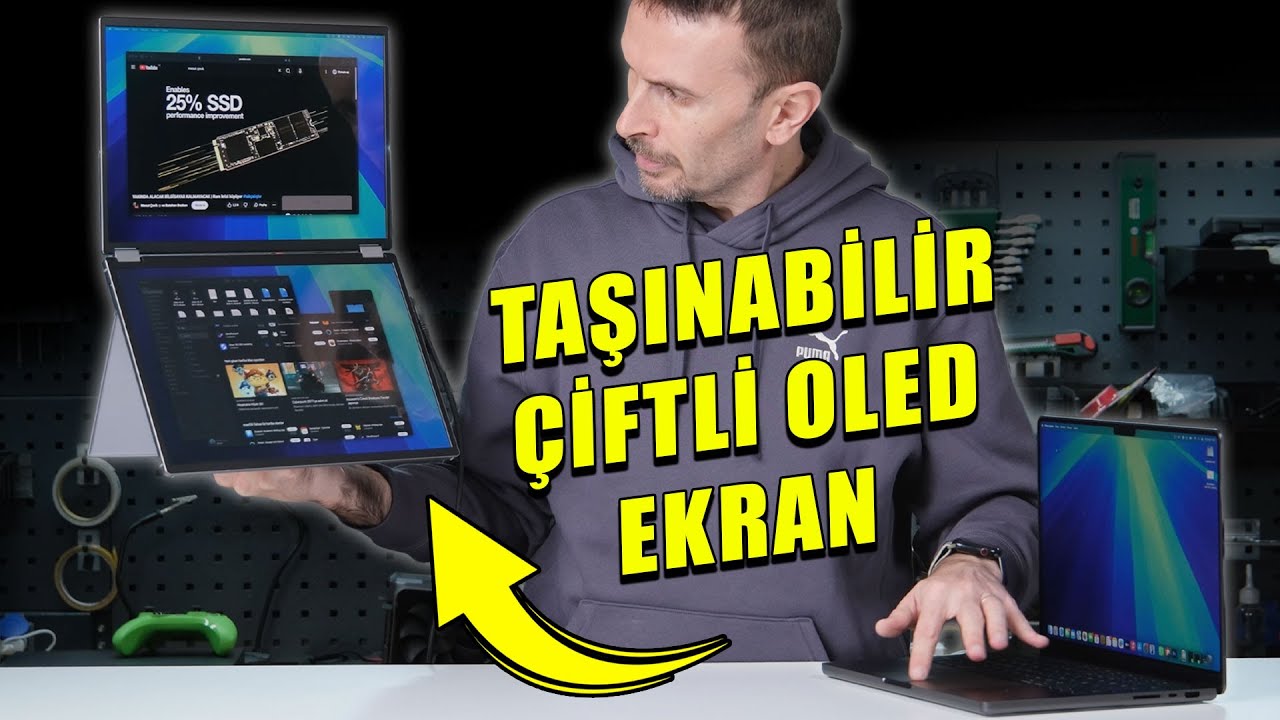 ASUS FARKLI BİR ŞEY DENİYOR | Taşınabilir çift oled ekran Zenscreen Duo Oled