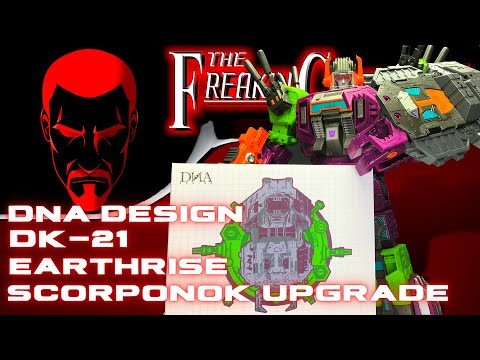 DNA Design DK-21 Earthrise Scorponok UPGRADE KIT: EmGo's Transformers Reviews N' Stuff