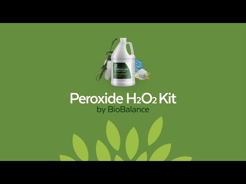 BioBalance Peroxide H202 Kit Usage Guide