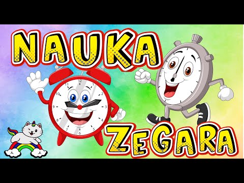 Nauka zegara dla dzieci - Wytłumaczenie która jest godzina?