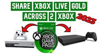 How To Share Xbox Live Gold and Game Pass Account Across 2 Xbox [2023]