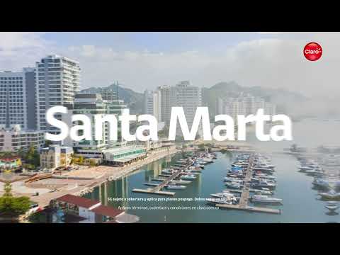 Santa Marta se conecta al futuro con Claro 5G, la red líder en Colombia.