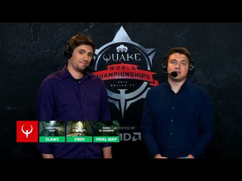 Clawz vs Xron 1/8 final Quakecon 2017 (1$ Million Tournament Quake Champions)