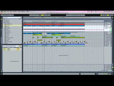 Ableton Tutorial - Advance Minimal Techno Full Play Through
