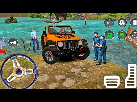 4x4 Jeep Offroad Heavy Driving 3D: Very Tough Mudder Driving Game 3D! Android Gameplay