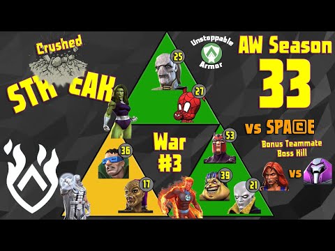 Alliance War Season 33 War #3 vs SPA©E - Streak Crushed!