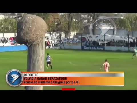 BERAZATEGUI VOLVIÓ AL TRIUNFO: COMPACTO