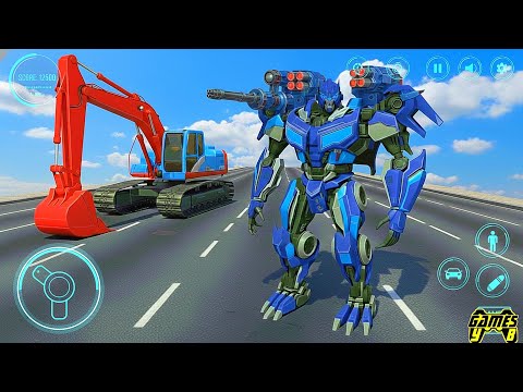 Excavator Robot transformers: Mech Multiple Transform Game Part 10 - Android Gameplay