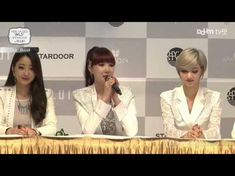 130508 Nine Muses(나인뮤지스) Unveiling the Body Parts Teaser Mystery + Wild Showcase Press Conference