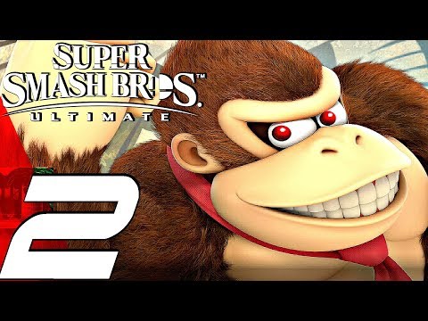 Super Smash Bros Ultimate - Gameplay Walkthrough Part 2 - Donkey Kong (World of Light) Switch