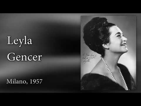 Leyla Gencer - Tacea la notte placida... Di tale amor (Il Trovatore) RAI 1957