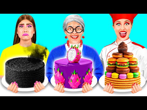 Me vs Grandma Cooking Challenge | Amazing Kitchen Recipes