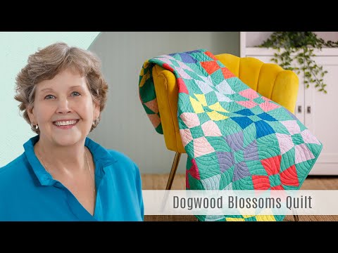 How to Make a Dogwood Blossoms Quilt - Free Project Tutorial