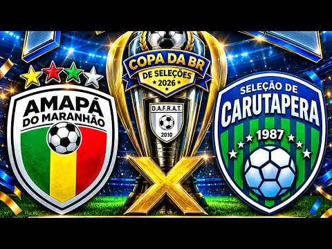 Quartas de final da copa da BR de seleções! Amapá do Maranhão (1)x (1)Carutapera / penalidades 4x2 