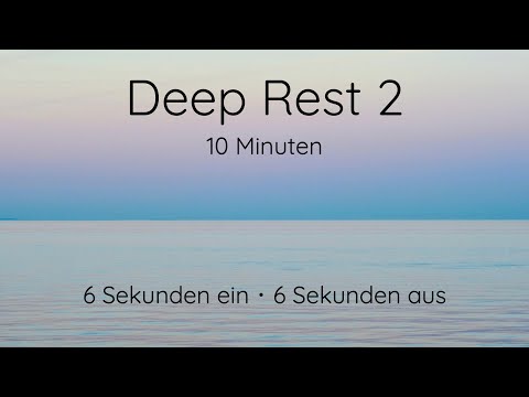 Rhythmus für kohärentes Atmen 6 Sek. ein/aus | 10 Minuten