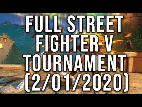 Full Street Fighter V Tournament (2-1-2020) At Flynn's Arcade (Margate, Fl)