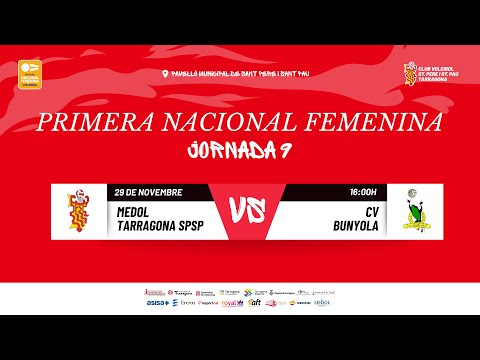 1ºNACIONAL FEMENINA J9 MEDOL TARRAGONA SPSP-CV BUNYOLA