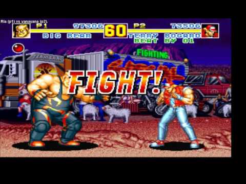Fatal Fury Special - Ria (Japan) vs yanayana (Japan)