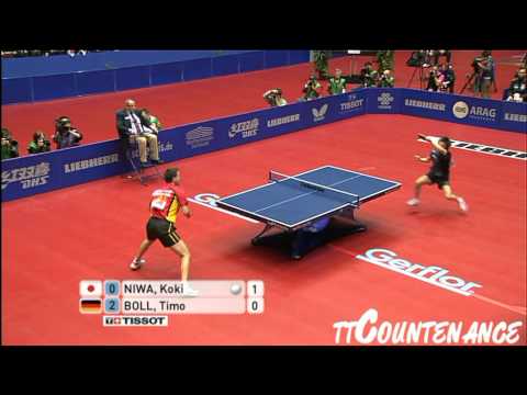 WTTTC: Timo Boll-Koki Niwa